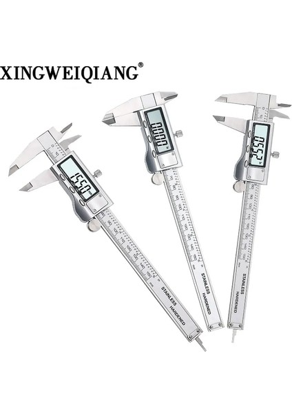 Kaliper Kutusu Xıngweıang 0-150MM/6 "metal Dijital Kalıper Sürgülü Kumpas Göstergesi Mikrometre (Yurt Dışından) modelleri