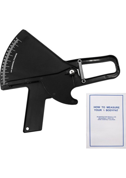 Siyah Hassas Deri Kıvrım Kaliper Kolay Güvenilir Araç Uygulanabilir Izleme Vücut Yağı Deri Kıvrım Kalınlığında 80 Mm'ye Kadar Ölçer Dropship (Yurt Dışından) fırsatları