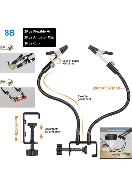 N-8b 10W,AB Newacalox Ab/abd 12V Lehim Dumanı Çıkarıcı Lehimleme Duman Emici Duman Önleme Emici Lehimleme Için Dıy Çalışma Fanı (Yurt Dışından)
