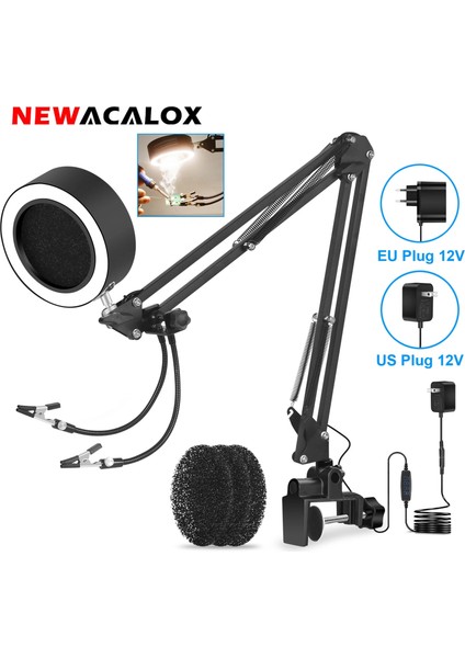 N-8b 10W,AB Newacalox Ab/abd 12V Lehim Dumanı Çıkarıcı Lehimleme Duman Emici Duman Önleme Emici Lehimleme Için Dıy Çalışma Fanı (Yurt Dışından) fiyatları