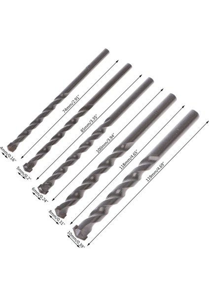 5mm 77JA Tungsten Karbür Matkap Ucu Duvarcılık Uçlu Beton Delme 4/5/6/8/10MM Elektrikli Alet Aksesuarları (Yurt Dışından) indirimleri