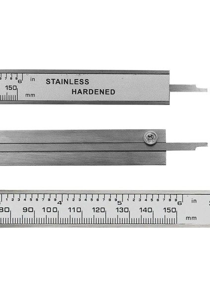 Kumpas Kutusu 6 Inç 0-150MM Ölçme Aracı Paslanmaz Çelik Kumpas Dijital Sürmeli Kumpas (Yurt Dışından)