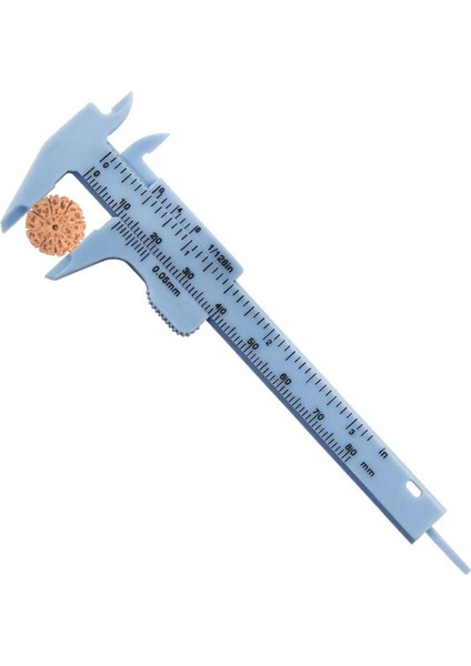 B 80MM Plastik Sürgülü Çift Ölçekli Sürmeli Kumpas Cetvel Antika Mikrometre Derinlik Çapı Ölçme Aracı Mini Cetvel Dıy Modeli (Yurt Dışından) fırsatları