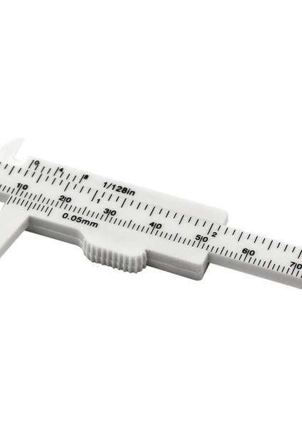 B 80MM Plastik Sürgülü Çift Ölçekli Sürmeli Kumpas Cetvel Antika Mikrometre Derinlik Çapı Ölçme Aracı Mini Cetvel Dıy Modeli (Yurt Dışından) indirimleri