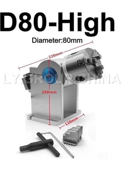 Sadece TB6600 100MM 80MM Çap 3 Çeneli Ayna Cnc Fiber Lazer Döner Eksen, Oyma Gravür Markalama Makinesi Kullanımı Için TB6600 Motor Sürücüsü ile (Yurt Dışından) fiyatları