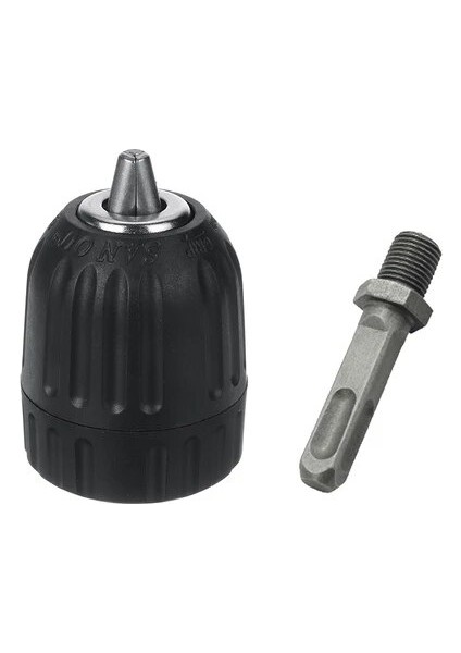 13 13 Otomatik Kare 13/16MM Matkap Aynası Matkap Aynası Adaptörü Darbeli Anahtarı Elektrikli Matkap'a Dönüştürün - 1/2"-20UNF 3/8"-24UNF Dişli 3 Çeneli Ayna (Yurt Dışından)
