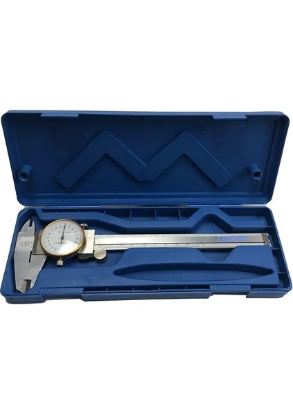 Inç Sarı 150MM 6 Inç Hassas Arama Kumpas Kadranı Sürmeli Kumpas Mikrometre Ölçer Ölçüm Aracı 0-150MM (Yurt Dışından) indirimleri