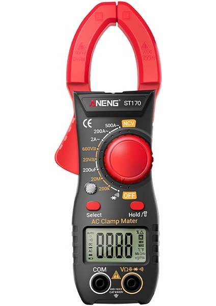 Kahverengi ST170 Dijital Pens Metre Dc/ac Akım Multimetre Ampermetre Gerilim Test Cihazı Diyot Akım Kapasitesi Ncv Ohm Test Aracı Dropship (Yurt Dışından)