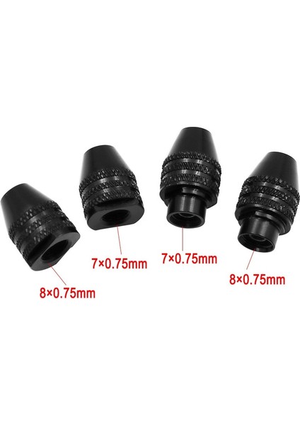 Kısa - M7X0.75MM 0.3-3.2mm Chuck Üniversal Matkap Chuck Anahtarsız Matkap Chuck Collet Döner Aletler Mini Matkap Ucu Chucks Adaptörü Gravür Aksesuarları (Yurt Dışından)