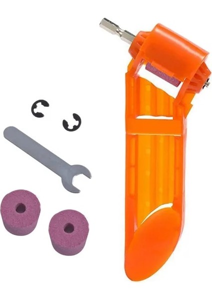 Orange-2 Rulo 2.0-12.5mm Taşınabilir Matkap Ucu Kalemtıraş 1 Takım Korindon Taşlama Bit Aracı Büküm Matkap Ucu Bileme Makinesi (Yurt Dışından)