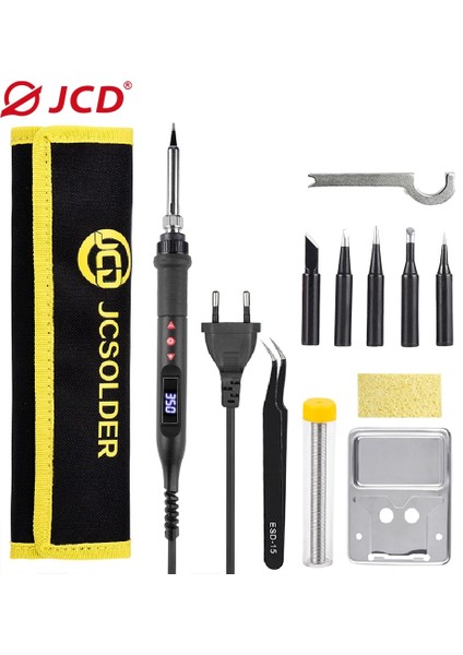 Koyu Mavi 80W 110V,ABD,KAYNAK Uçlu Jcd Elektrikli Havya 80W LCD Dijital Ekran Ayarlanabilir Sıcaklık Anahtarlı Taşınabilir Ütü 220V/110V Kaynak ALETLERI908U (Yurt Dışından) modelleri