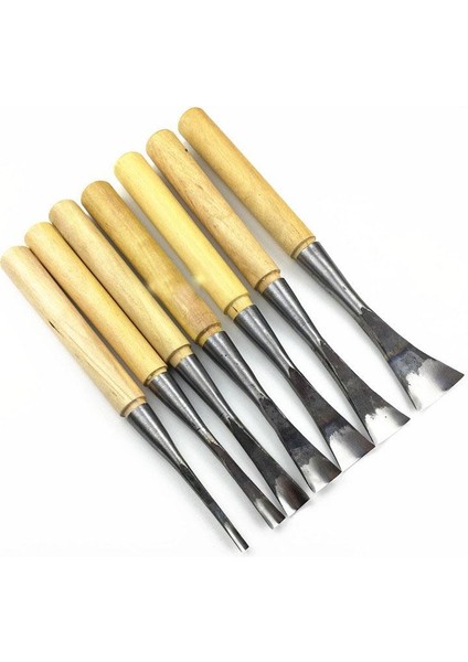 Derin Yuvarlak 10MM Derin Yuvarlak Oyma Keski Parke Saplı Marangozluk Hobi Sanat Zanaat Yapma Aracı El Dövme Oyma Bıçağı (Yurt Dışından)
