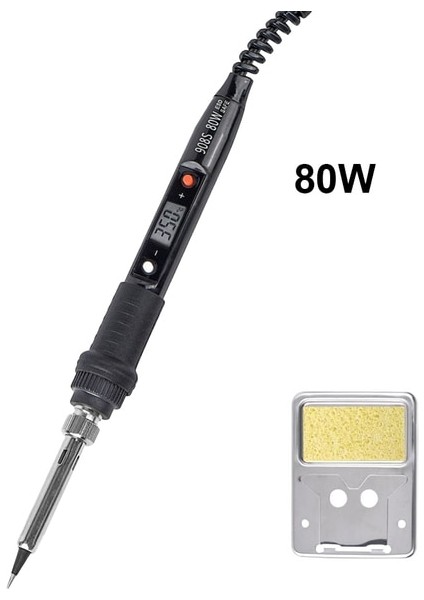 908S Kıt1 80W 220V, Ab Jcd 908S Elektrikli Havya Kiti LCD Dijital Kaynak Kalem Bga Havya Lehim Kaynakçı Ucu Teneke Kalem Ev Dıy Için 80 W (Yurt Dışından)