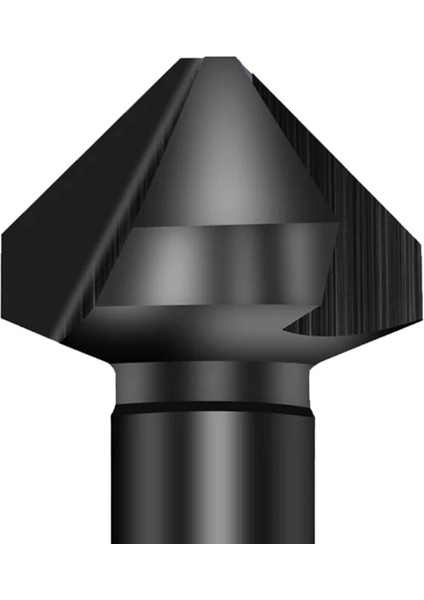 10.4mm 1 Adet 3 Flüt 90 Derece Havşa Matkap Ucu Yuvarlak Saplı Hss Çelik Pah Kesici 6.3-16.5mm Karbon Çelik/pvc (Yurt Dışından) indirimleri