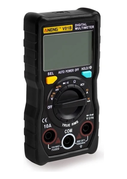 No 04 V01B Taşınabilir Dijital Multimetre Akıllı LCD Ekran Multimetre Test Cihazı Ncv Fonksiyonu Arka Işık (Yurt Dışından)