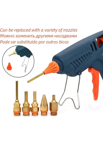 Tutkal Tabancası 100 W, Ab Sıcak Tutkal Tabancası 50 W/150 W 100 W Bakır Meme 11MM Tutkal Çubukları Ev Zanaat Dıy Yapıştırıcı Sıcak Tabanca Alet Çantası (Yurt Dışından) indirimleri