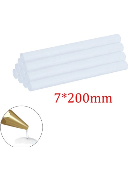 Tutkal Tabancası Ab 20 W Sıcak Tutkal Tabancası Tutkal Sopa ile 7X200MM Tutkal Sopa Mini Elektrikli Tabanca Sıcaklık Isıtıcı Eriyik Greft Onarım Aracı Isı Sıcaklığı Aracı (Yurt Dışından)