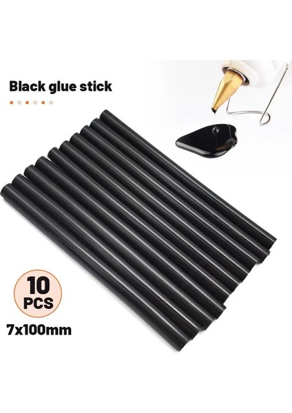 20 Adet 10/20/50 Adet 7X100MM Siyah Sıcak Eriyik Tutkal Çubukları Tutkal Tabancası Oto Tamir Araçları Araba Göçük Boyasız Kaldırma El Dıy Onarım Aracı (Yurt Dışından)