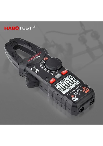 HT200B Kapasite Habotest Mini Dijital Kelepçe Multimetre Ac Akım Multimetro Ampermetre Gerilim Göstergesi Test Cihazı Kondansatör Testi Pinza Amperimetrica (Yurt Dışından) modelleri