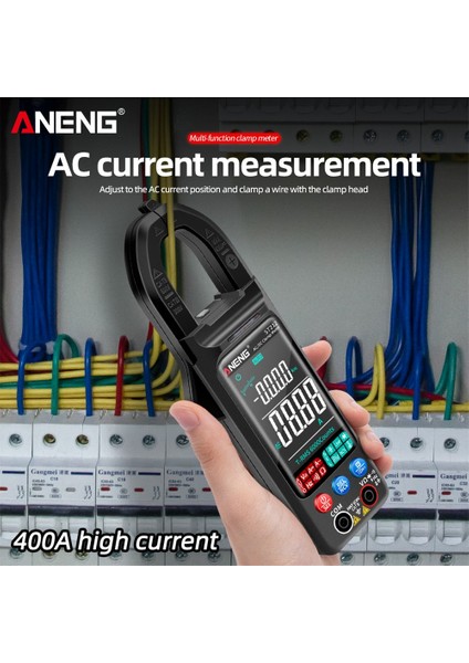 ST212 Kırmızı Kutu ile Aneng ST212 Dijital Pens Metre 6000 Sayım Dc/ac Akım 400A Amp Multimetre Büyük Renkli Ekran Gerilim Test Cihazı Araba Hz Ncv Ohm (Yurt Dışından) indirimleri