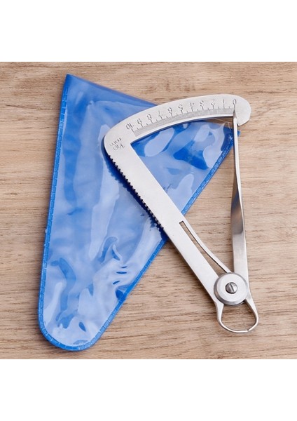 Künt Kafa Diş Ölçer Kumpas Diş Kumpas Metal Balmumu Laboratuvarı Için Paslanmaz Çelik Diş Hekimi Metal Balmumu Kalınlığı Ölçüm Cetvel Aracı M4YD (Yurt Dışından) fiyatları