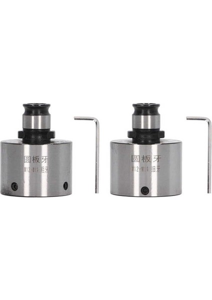 Ince Dişler GT12-M12-M14 Konu Kalıp Aynası Hızlı Değişim 19MM Dış Çap Karbon Çelik Torna Için (Yurt Dışından)