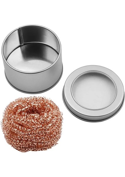 B Temizleme Topu Lehim Sökme Havya Örgü Filtre Temizleme Memesi Ucu Bakır Tel Temizleme Topu Metal Cüruf Kutusu Temiz Top (Yurt Dışından) indirimleri