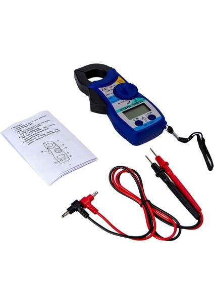 Sarı LCD Dijital Kelepçe Multimetre Ampermetre Elektrik Ölçer Ac / Gerilim Akım Direnç-Direnç Test Cihazı Buzzer ile (Yurt Dışından) fiyatları