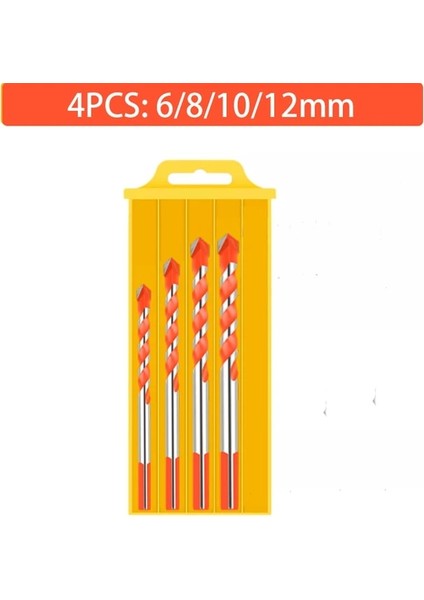 Kahverengi Yüksek Kaliteli 3-12MM Semente Karbür Matkap Ucu Seramik Karo, Duvar, Metal ve Diğer Delme Aletleri Merkezi Matkap Ucu Seti (Yurt Dışından)
