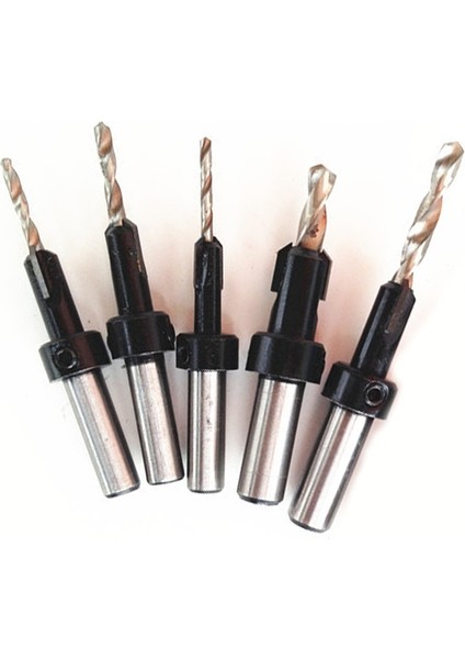 4.2X10 5 Adet DIA.6-14MM Havşa Matkap Ağaç Işleme Matkap Ucu Sondaj Pilot Delikler Vida Karşı Delik Matkap Vida Havşa 8 mm Shank (Yurt Dışından)