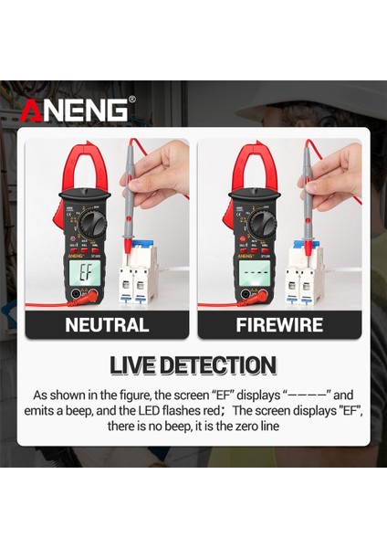Kırmızı ST180 4000 Sayım Ac/dc Dijital Pens Metre Profesyonel Multimetre Elektrik Aletleri Ampermetre Gerilim Test Cihazı Araba Hz Ncv Ohm (Yurt Dışından) modelleri