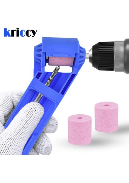 1 Taş ile Mavi 2-12.5mm Taşınabilir Korindon Taşlama Matkap Ucu Kalemtıraş Titanyum Matkap Taşınabilir Matkap Ucu Elektrikli Alet Parçaları (Yurt Dışından) fiyatları