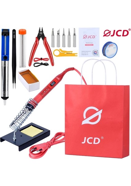 908U Kıt4 80W 110V, Abd Jcd 908U 80W Havya Seti Ayarlanabilir Sıcaklık Aydınlatma Elektronik Kaynak Araçları Için Çok Fonksiyonlu Düğme Lehimleme Seti (Yurt Dışından)