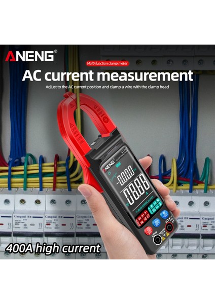 Aneng ST211 Kırmızı Aneng ST212 Dc/ac Akım Gerilim Ncv Multimetre 6000 Sayım Dijital Pens Metre (Yurt Dışından)