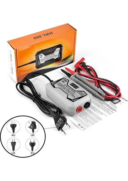 Beyaz Au Fiş LED Test Cihazı LED Tv Arkaplan Işığı Test Cihazı 0-300V Otomatik Ayarlama Çok Amaçlı LED Şeritler Boncuk Test Aracı Ölçüm Aletleri (Yurt Dışından)