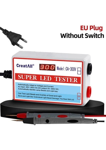 Ab Anahtarı Olmadan CA-300V LED Lamba Yuvası Işık Çubuğu Tv Arka Işık Test Cihazı Kapasite Diyot Gerilim Test Hattı Denetleyicisi LED Lamba Kurulu Test Aracı (Yurt Dışından)