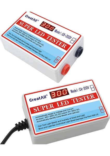 Ab Anahtarı Olmadan CA-300V LED Lamba Yuvası Işık Çubuğu Tv Arka Işık Test Cihazı Kapasite Diyot Gerilim Test Hattı Denetleyicisi LED Lamba Kurulu Test Aracı (Yurt Dışından) fırsatları