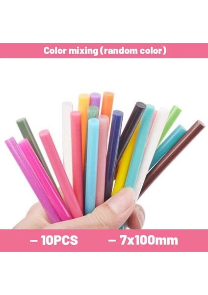 Mix Renkler 10 Adet 7*100MM Temizle Renkli Sıcak Tutkal Çubukları Vintage Sızdırmazlık Balmumu Zarf Davetiye Damgası Güvenlik Ambalaj Onarım Aracı (Yurt Dışından) fiyatları