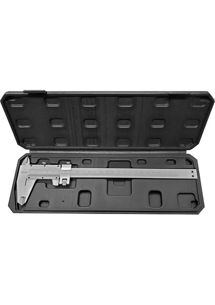 Kutulu 0-200MM Yüksek Hassasiyetli Paslanmaz Çelik Sürmeli Kaliper Şartname 0-150MM 0-200MM 0-300MM Doğruluk 0.02MM Ölçüm Cihazı (Yurt Dışından)