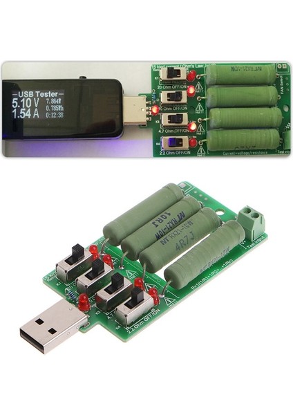 Stil 1 2018 Ayarlanabilir 3/15 Akım USB Yük Direnci Deşarj Direnci Kapasite Test Cihazı Hızlı Şarj Basınç Aralığı (Yurt Dışından)