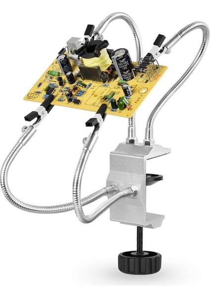 SN4B-SY2 Toolour Lehimleme Istasyonu Tutucu Masa Kelepçesi Pcb Timsah Klip Çoklu Lehimleme Yardım El Üçüncü El Aracı Kaynak Onarımı Için (Yurt Dışından)