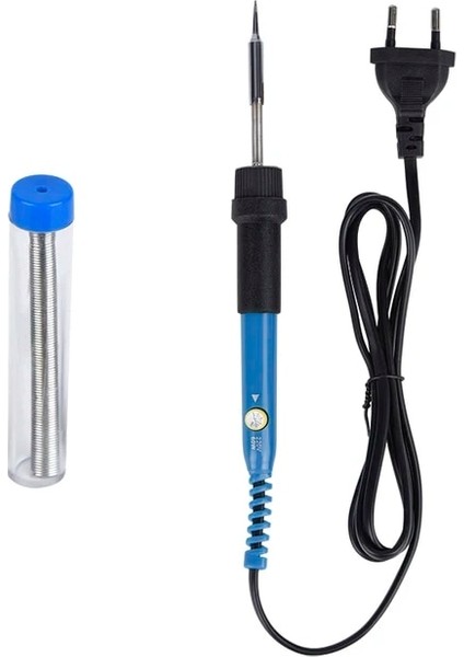 Koyu Mavi Abd 60W 110V Qhıtec 60W Elektrikli Havya Tabancası Sıcaklık Ayarlanabilir Kaynak Rework Istasyonu Kalay Havya Kiti Kaynak Araçları (Yurt Dışından)