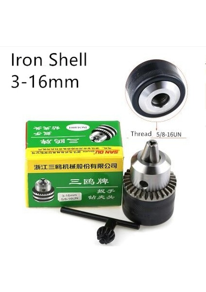25 San Ou 1.5-10MM Metal Sabit Anahtarlı Matkap Chuck Dönüştürücü 100 Açı Öğütücü Matkap Chuck M10 Konu Adaptörü (Yurt Dışından)