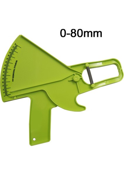 Yeşil 80MM Vücut Yağ Kumpas Abs Pembe/yeşil Adipometre Skinfold Ölçümü 11*9.4*1.2 Inç Ağırlık Ölçme Cihazı Ölçme Araçları (Yurt Dışından) modelleri