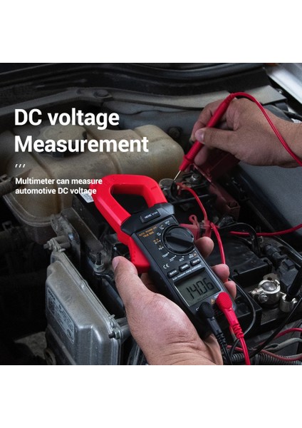 ST209 Kırmızı Aneng ST209 Dijital Multimetre Pens Metre 6000 Sayım True Rms Amp Dc/ac Akım Pens Test Cihazı Metreler Voltmetre Otomatik Değişen (Yurt Dışından) indirimleri