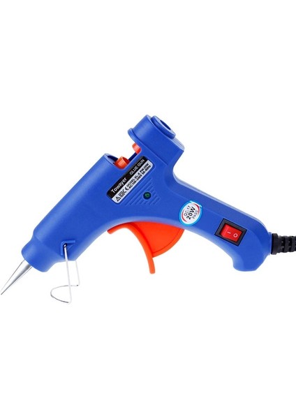 Sadece Tutkal Tabancası Abd 20W Sıcak Eriyik Tutkal Tabancası Endüstriyel Mini Tabancalar Termo Elektrikli Isı Sıcaklığı Aracı 7mm x 200MM Tutkal Sopa ile Ab Tak Abd Tak (Yurt Dışından)