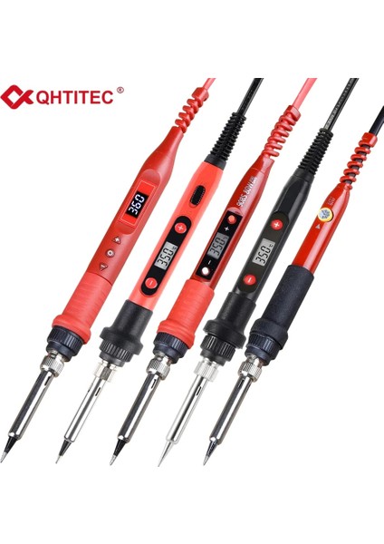 908 Kırmızı 60W, Abd Jcd 908S 80W Havya 908U Güncelleme Ayarlanabilir Çok Fonksiyonlu Düğme Sıcaklık Lehimleme Istasyonu Ekran Demir LCD Aydınlatma (Yurt Dışından)