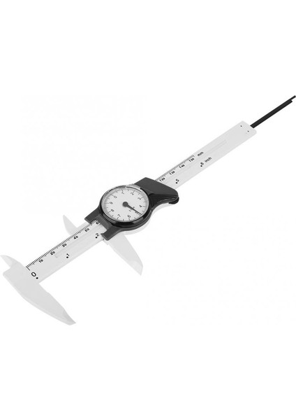 Beyaz 0-150MM/0.01MM Plastik Kadran Sürmeli Kumpas Cetvel Ölçer Profesyonel Ölçü Aracı Kalibreli Dijital Kumpas (Yurt Dışından) indirimleri