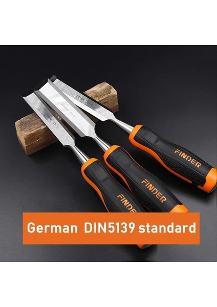 8mm Marangozluk Düz Keski Seti Tpr Plastik Fiber Kolu Dıy Marangoz Ağaç Işleme Araçları Aracı Ahşap Uçak Ağaç Işleme Oyma Bıçağı (Yurt Dışından)