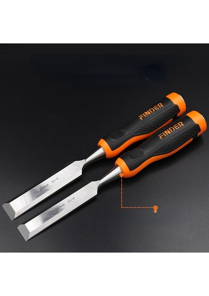 8mm Marangozluk Düz Keski Seti Tpr Plastik Fiber Kolu Dıy Marangoz Ağaç Işleme Araçları Aracı Ahşap Uçak Ağaç Işleme Oyma Bıçağı (Yurt Dışından)